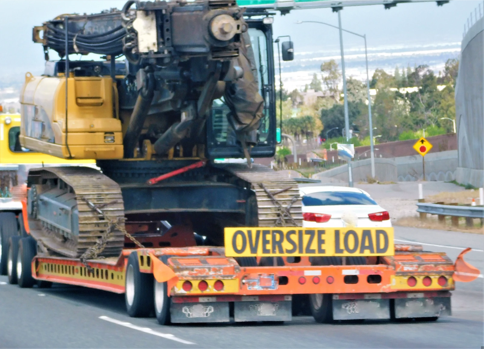 Excavator Transport in BC and Western Canada